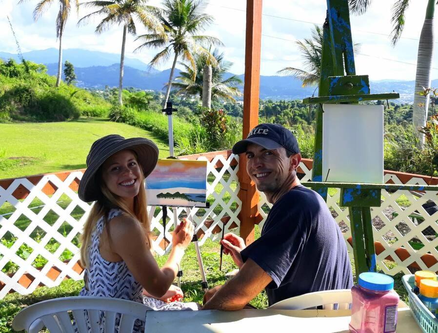 Swim & Paint Art Retreat Apartment Las Piedras Exterior photo